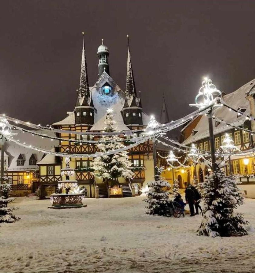 Haus Kreuzberg Mit Schlossblick Apartamento Wernigerode Exterior foto