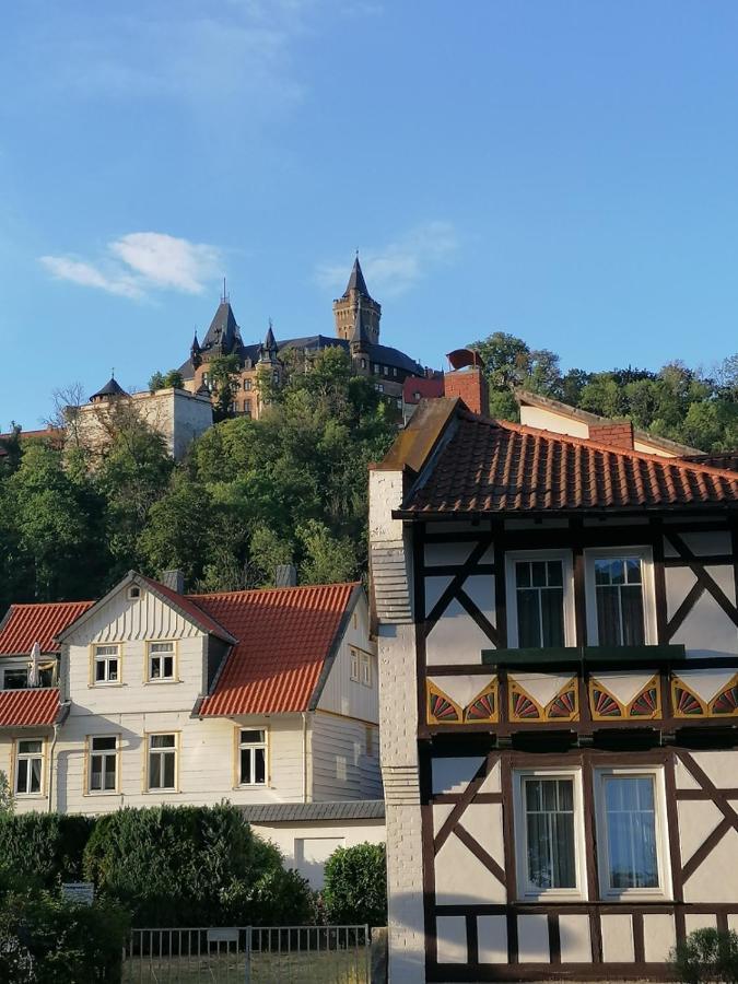 Haus Kreuzberg Mit Schlossblick Apartamento Wernigerode Exterior foto
