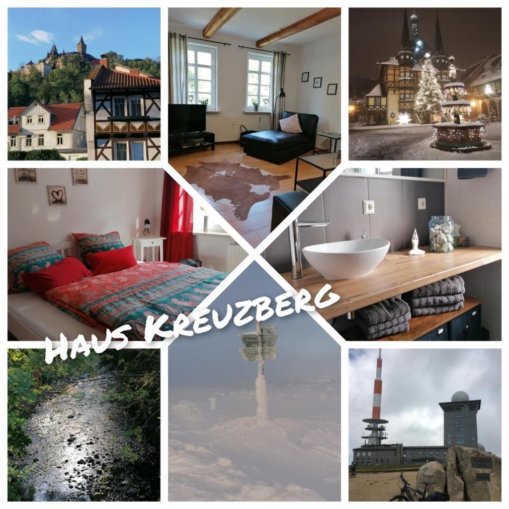 Haus Kreuzberg Mit Schlossblick Apartamento Wernigerode Exterior foto