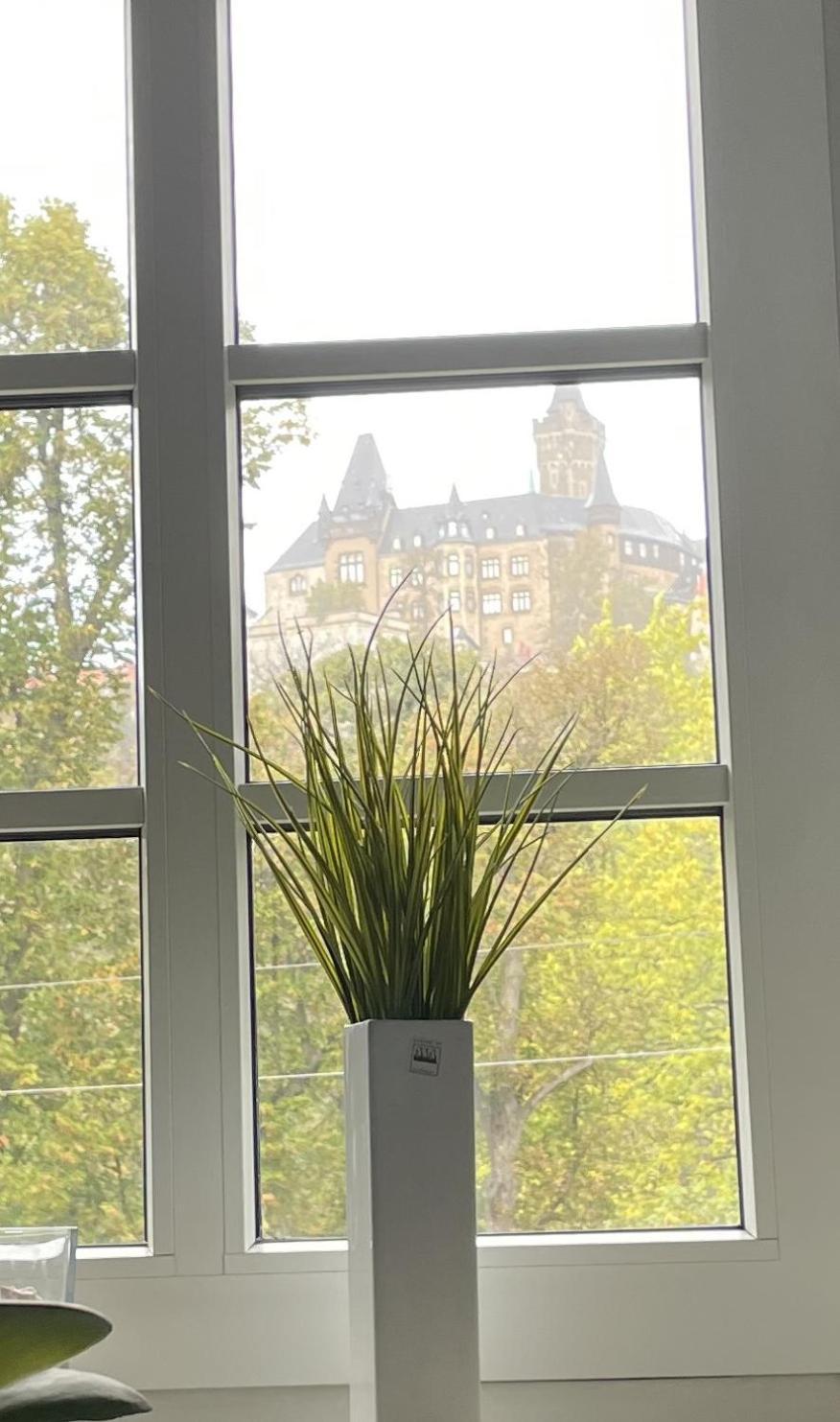 Haus Kreuzberg Mit Schlossblick Apartamento Wernigerode Exterior foto