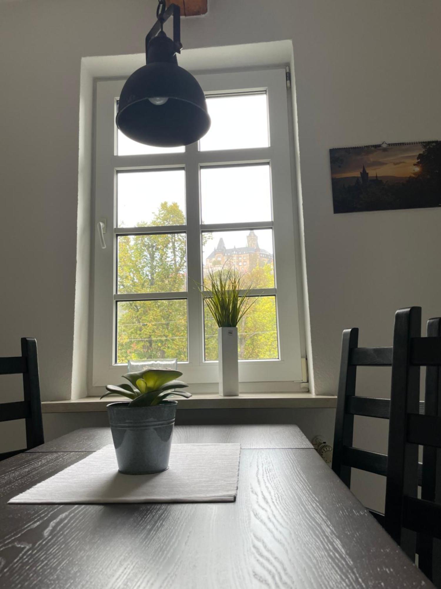 Haus Kreuzberg Mit Schlossblick Apartamento Wernigerode Exterior foto