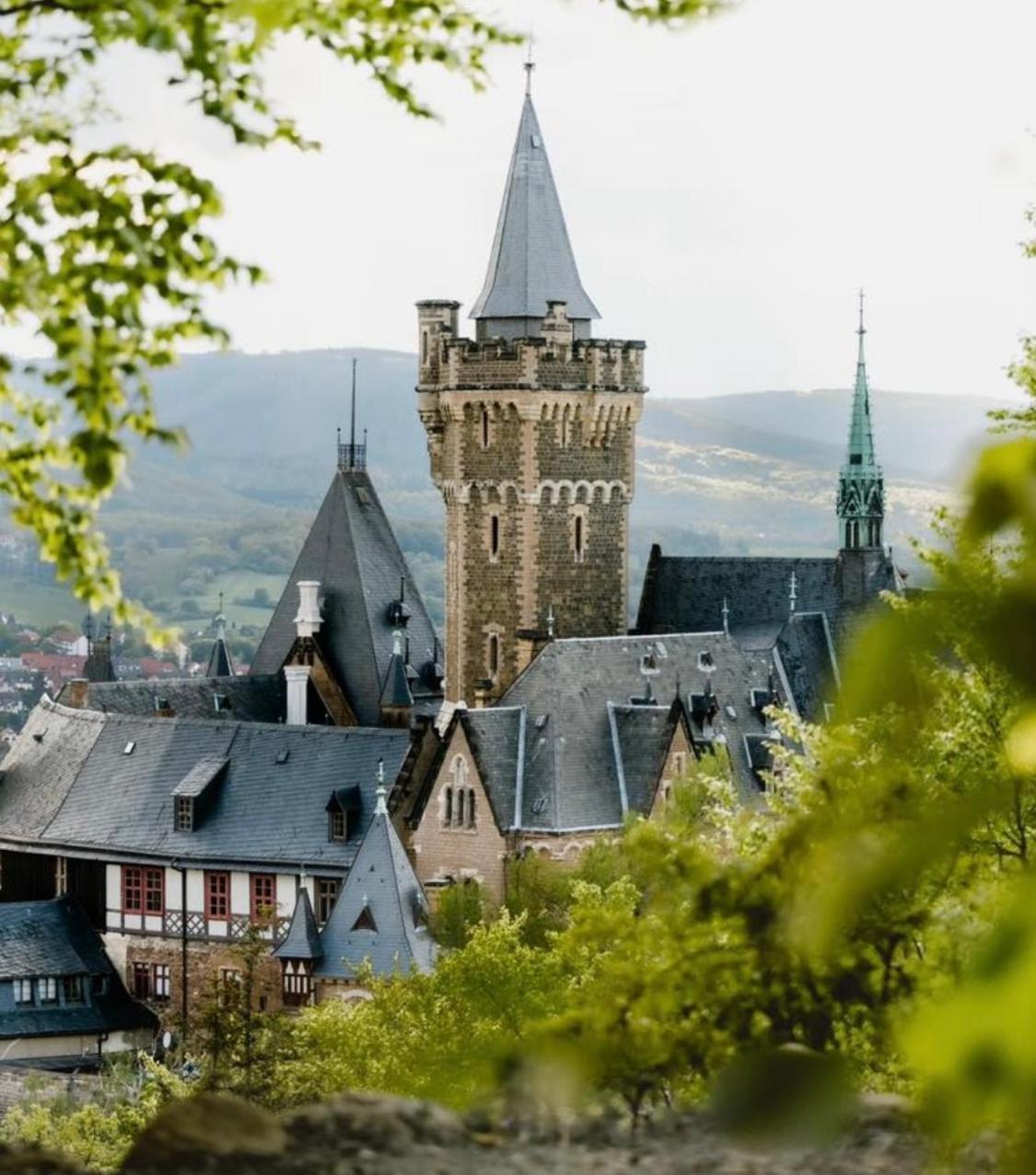 Haus Kreuzberg Mit Schlossblick Apartamento Wernigerode Exterior foto